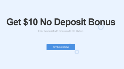 How to Claim Your 10 No Deposit Bonus at GIC Market