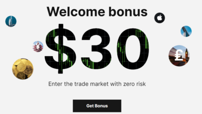 Welcome bonus 30 JustMarkets