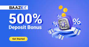 Earn a 500 Deposit Bonus with Baazex 1